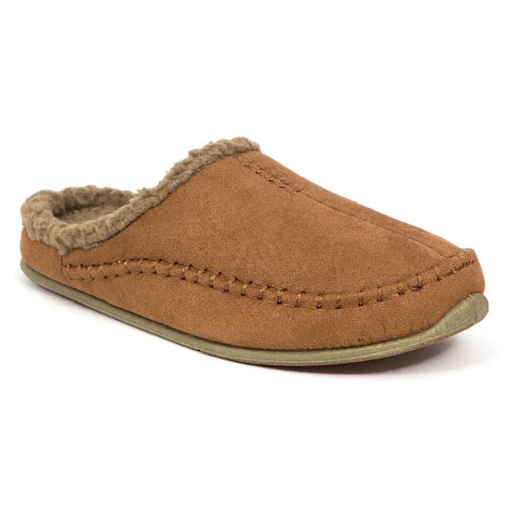 Deer Stags Unisex Chestnut Nordic Mule Slippers Size Men's 8M Women's 10M